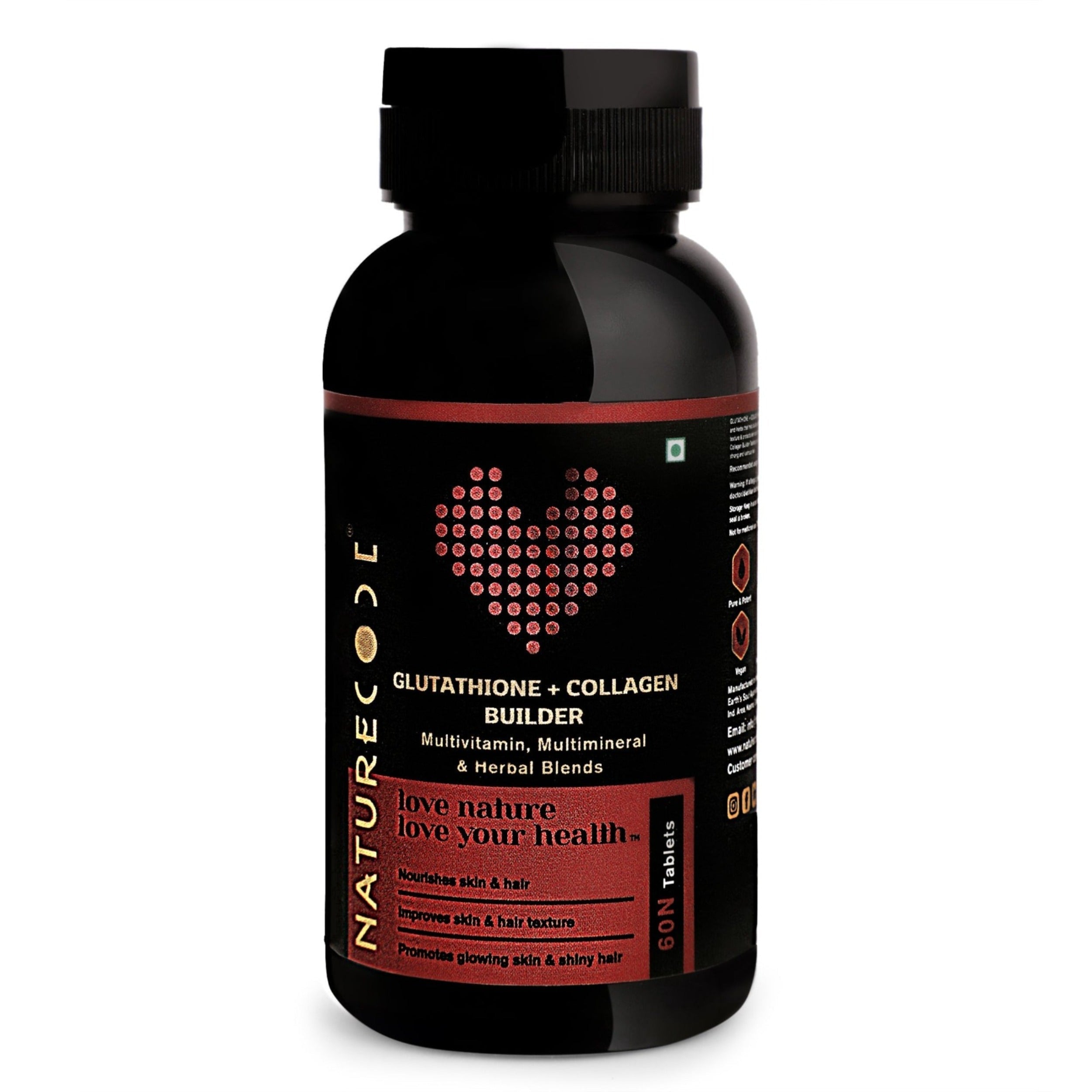 Glutathione + Collagen Builder Naturecodeindia