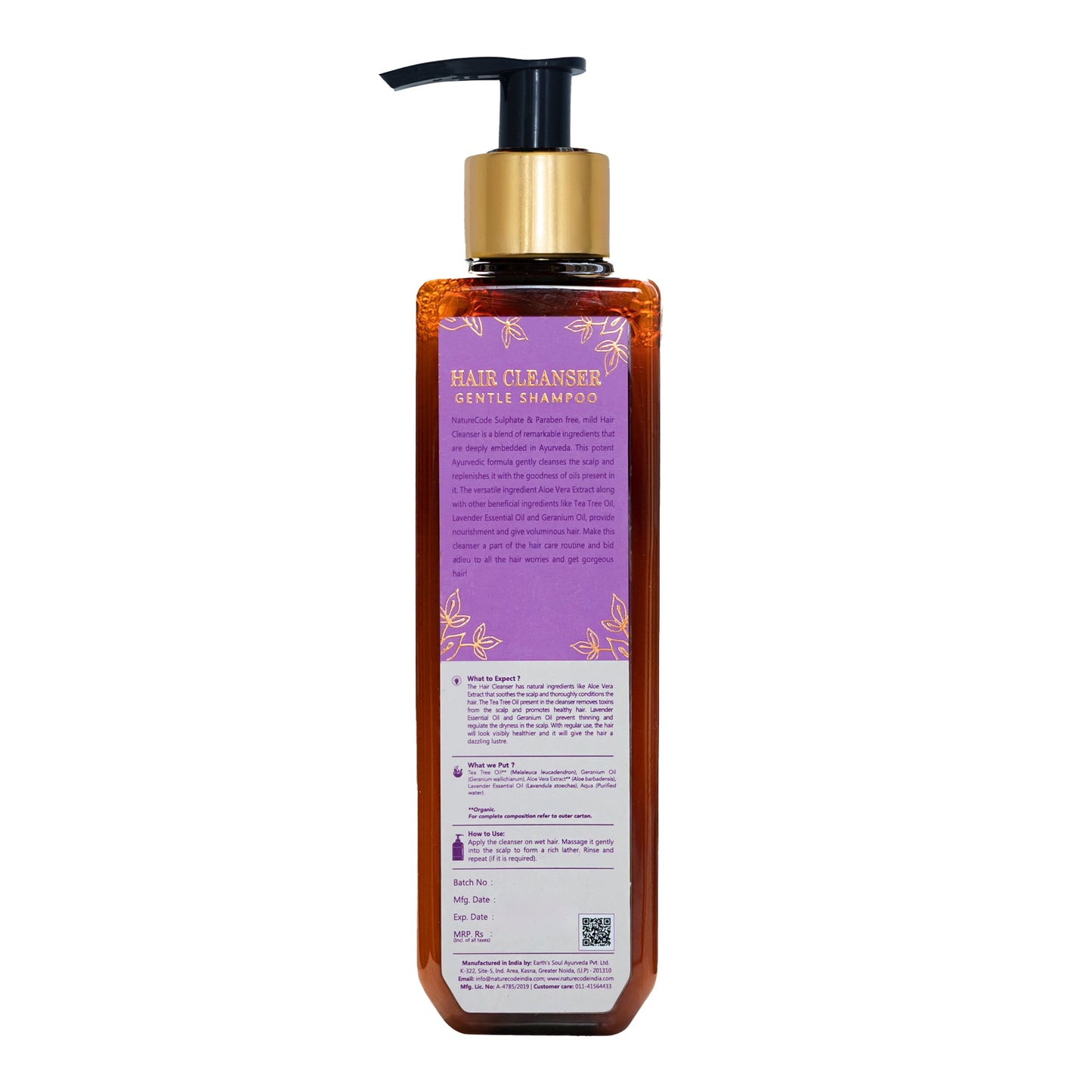 Hair Cleanser Naturecodeindia