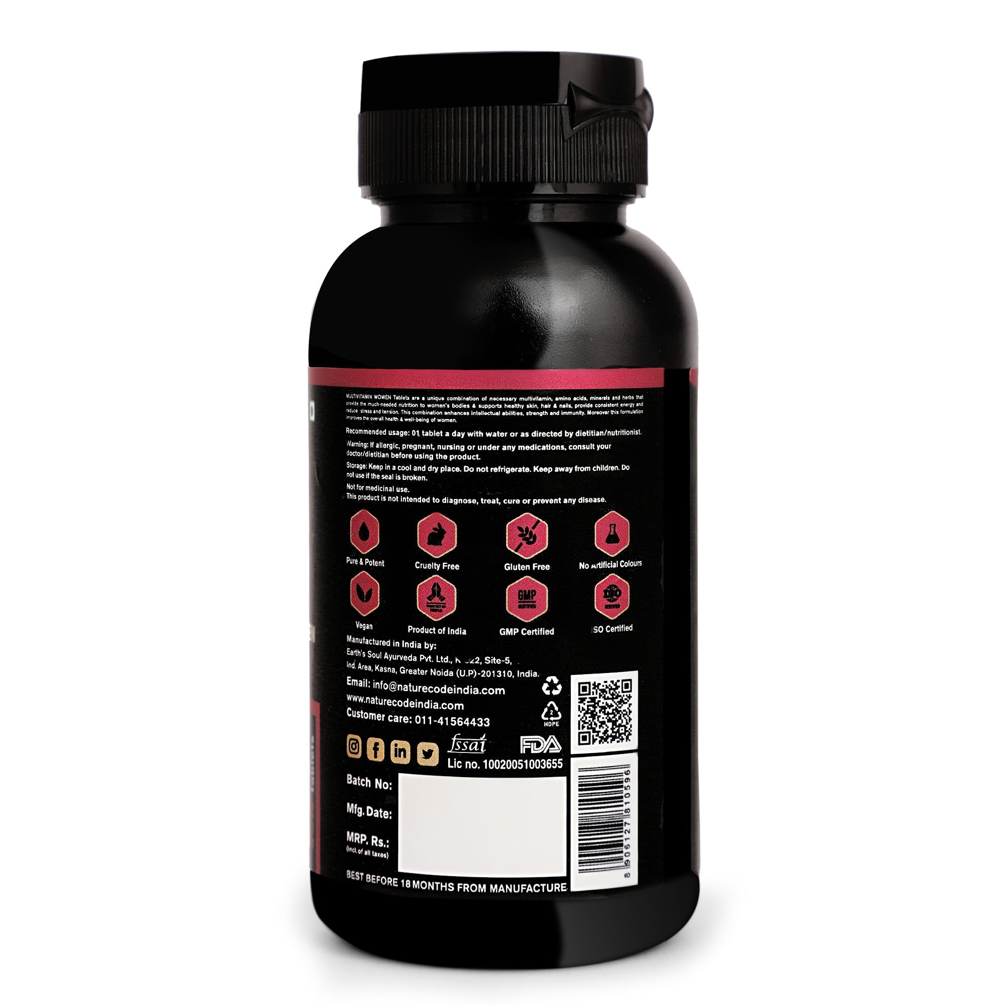 Multivitamin Women Naturecodeindia