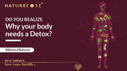 DO YOU REALISE WHY YOUR BODY NEEDS A DETOX? Naturecodeindia