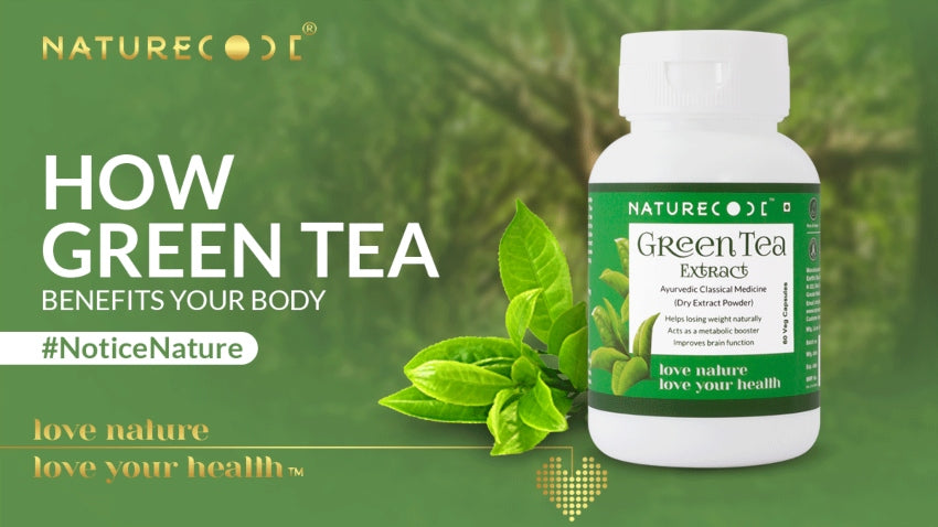 HOW GREEN TEA BENEFITS YOUR BODY! Naturecodeindia