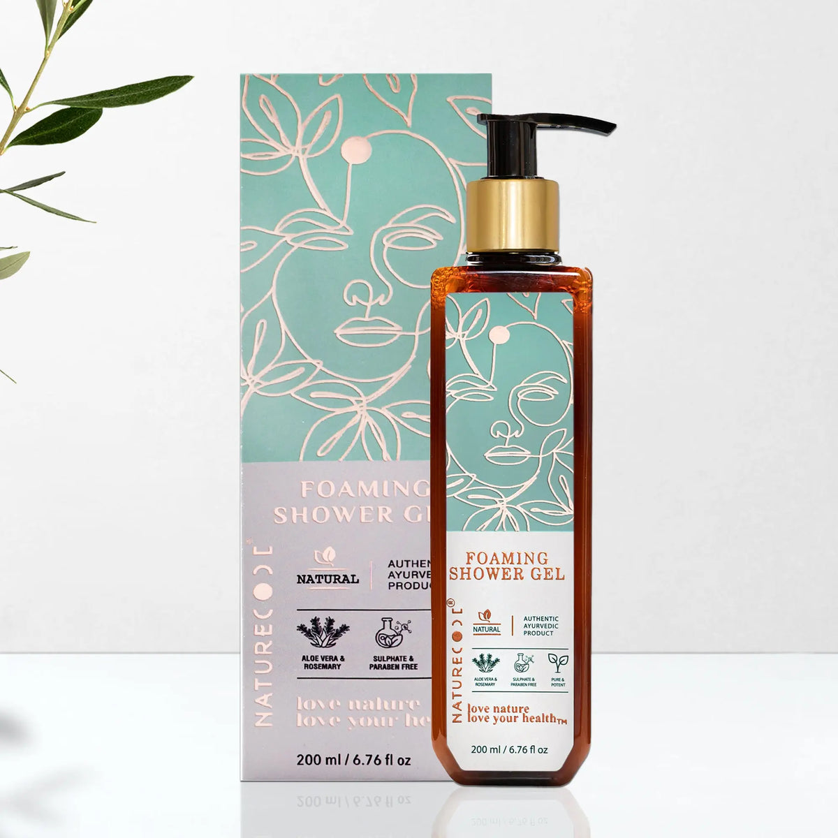 Foaming Shower Gel Naturecodeindia