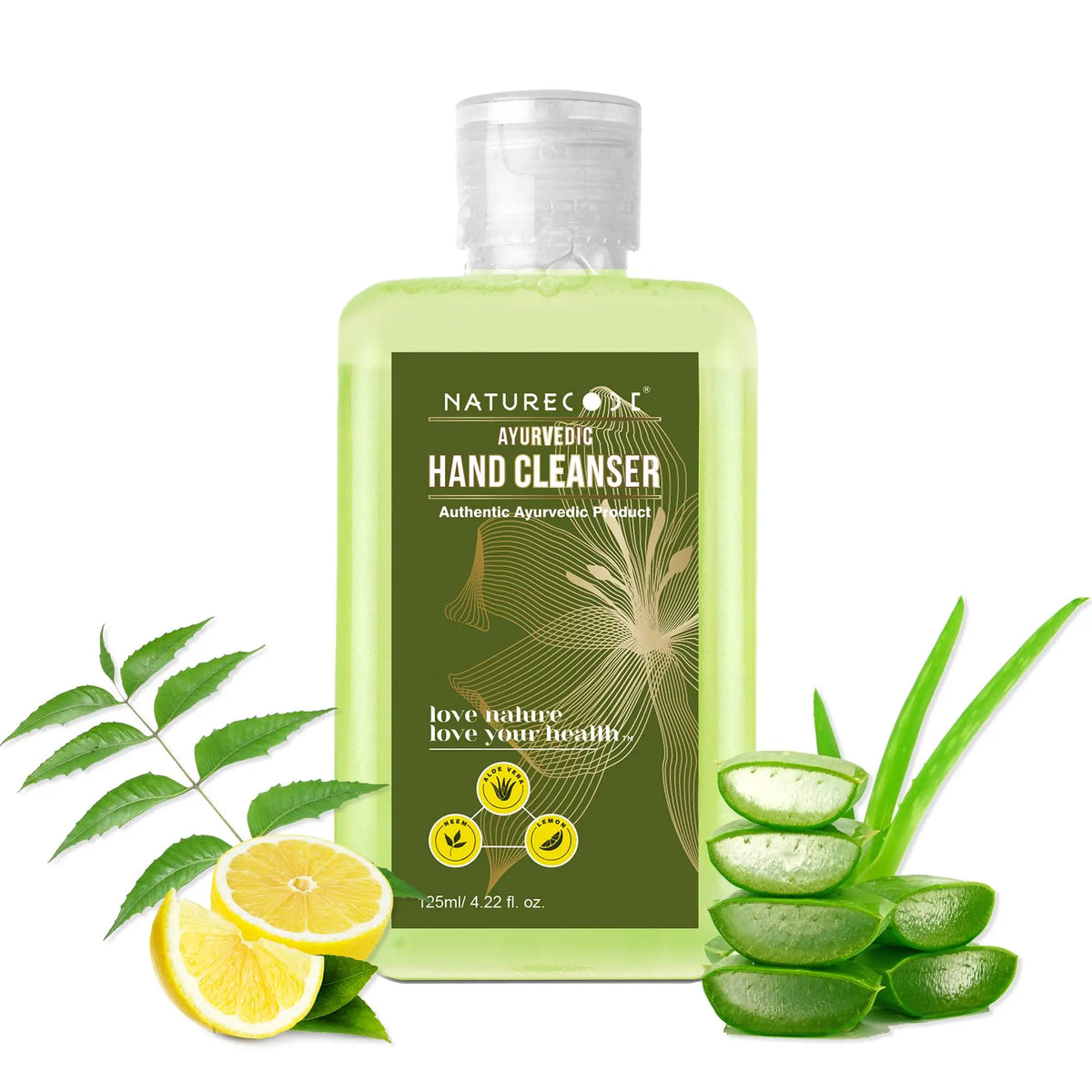 Ayurvedic Hand Cleanser (125ml) Naturecodeindia