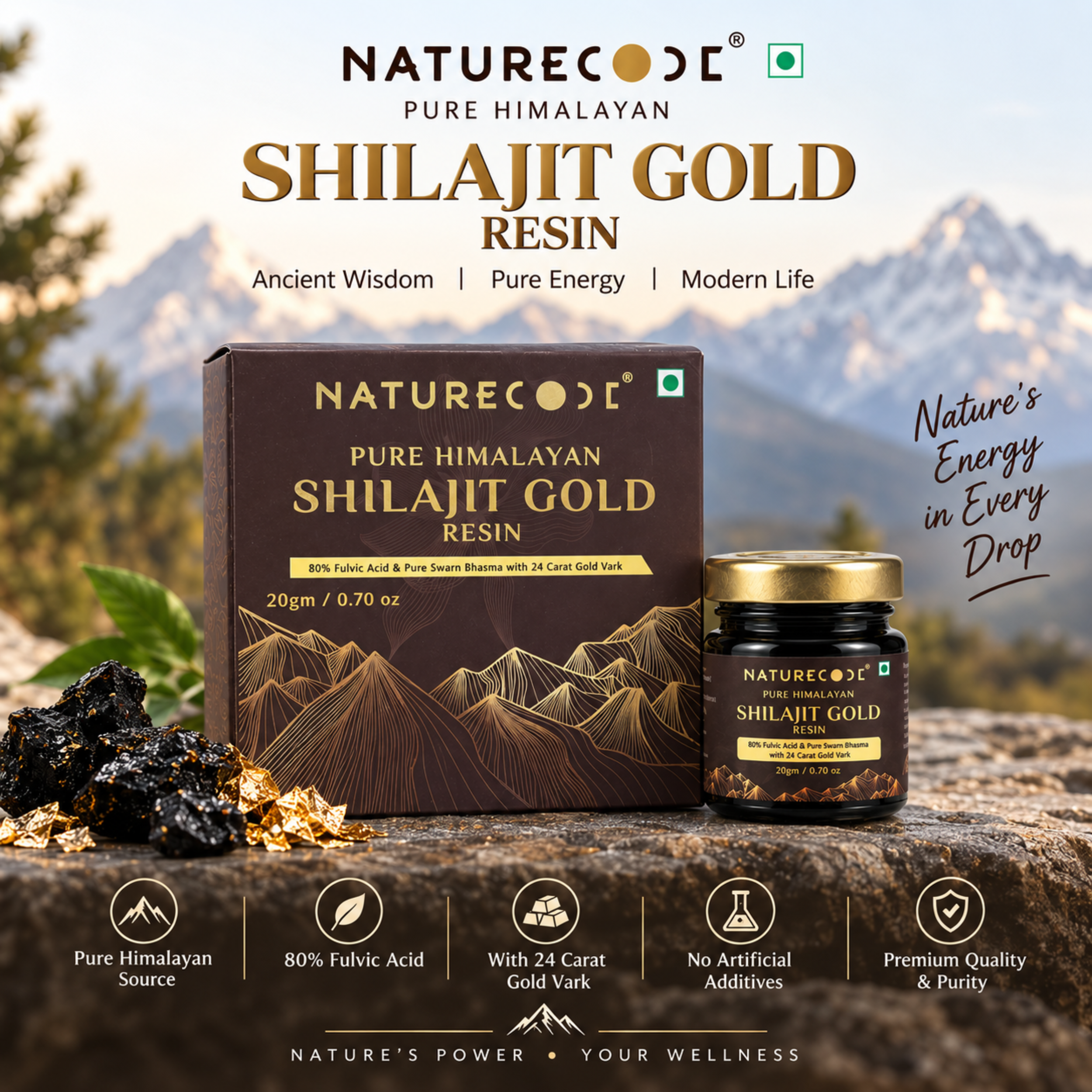 Shilajit Gold Resin