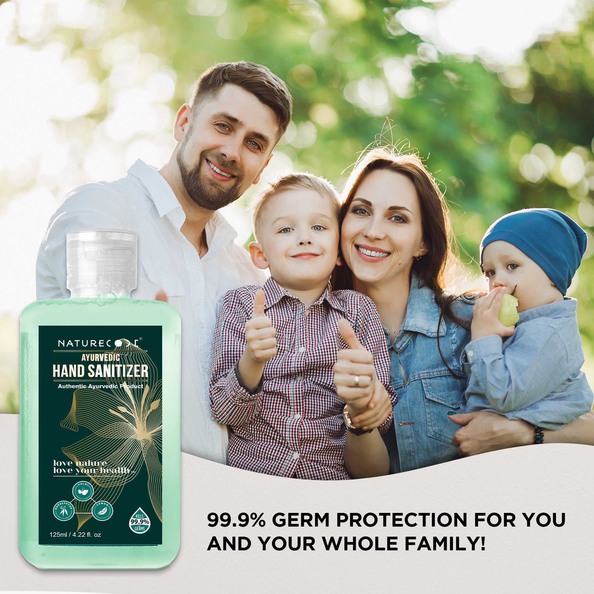 Ayurvedic Hand Sanitizer(125ml)