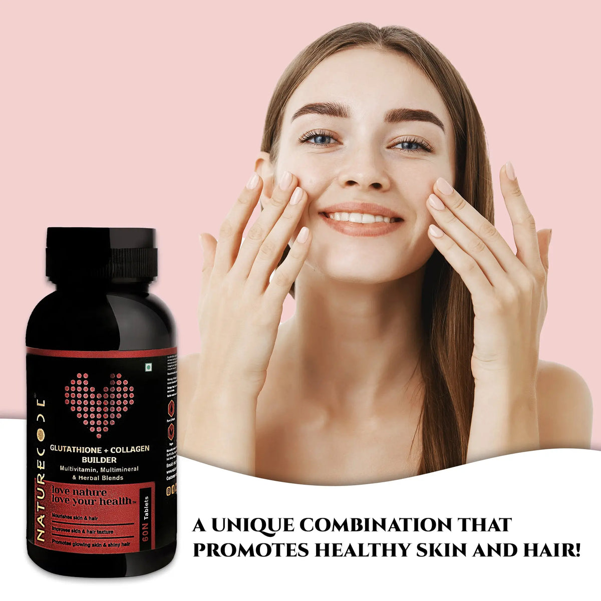 Glutathione + Collagen Builder Naturecodeindia