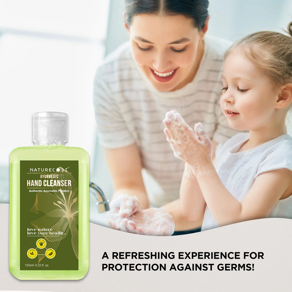 Ayurvedic Hand Cleanser (125ml) Naturecodeindia