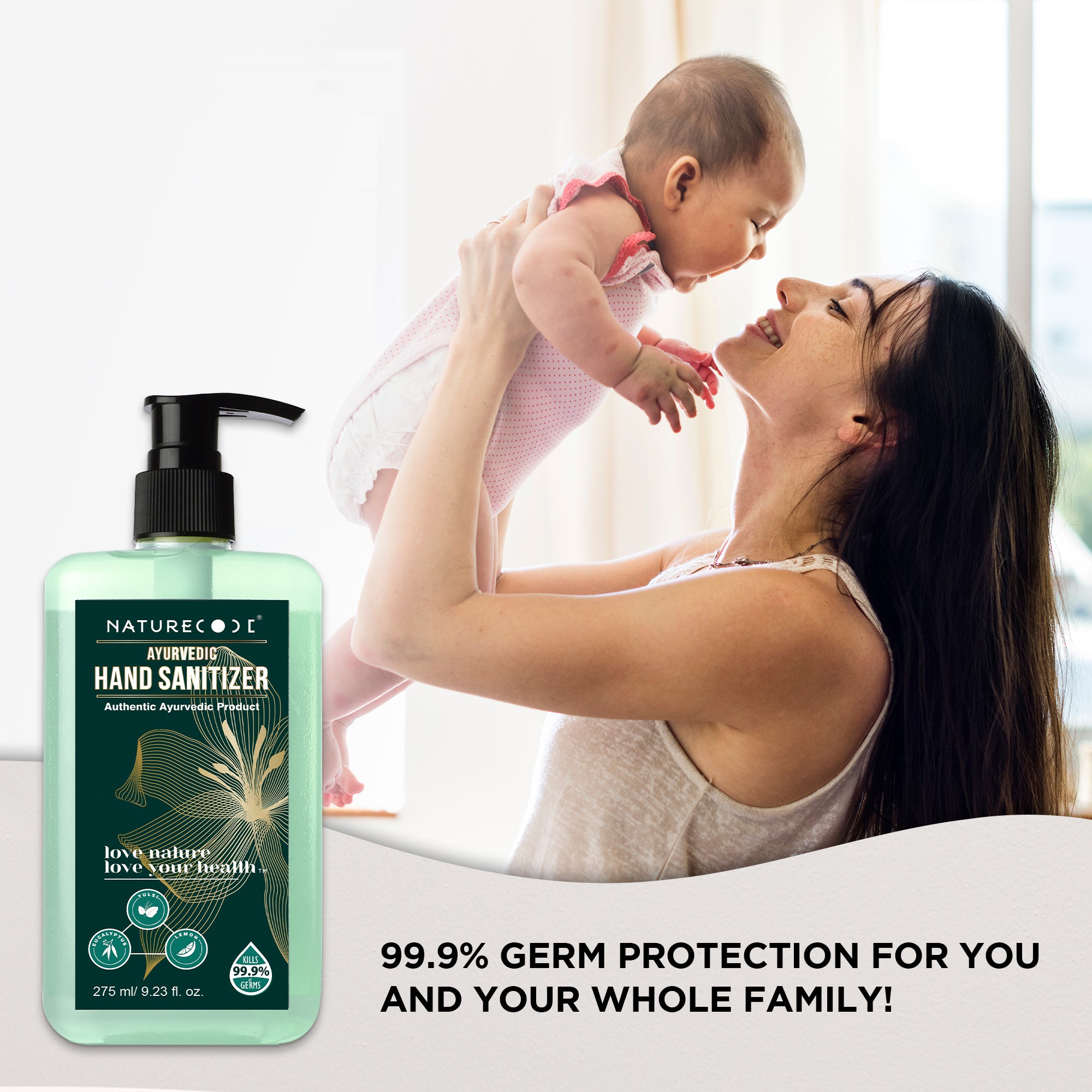 Ayurvedic Hand Sanitizer (275ml)