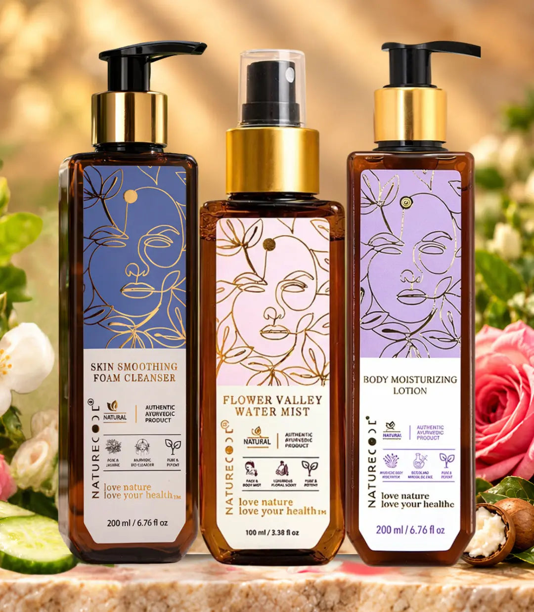 NatureCode Complete Skin Care Combo Naturecodeindia
