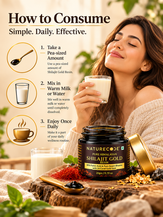 Shilajit Gold Resin for Women — how to consume creative
