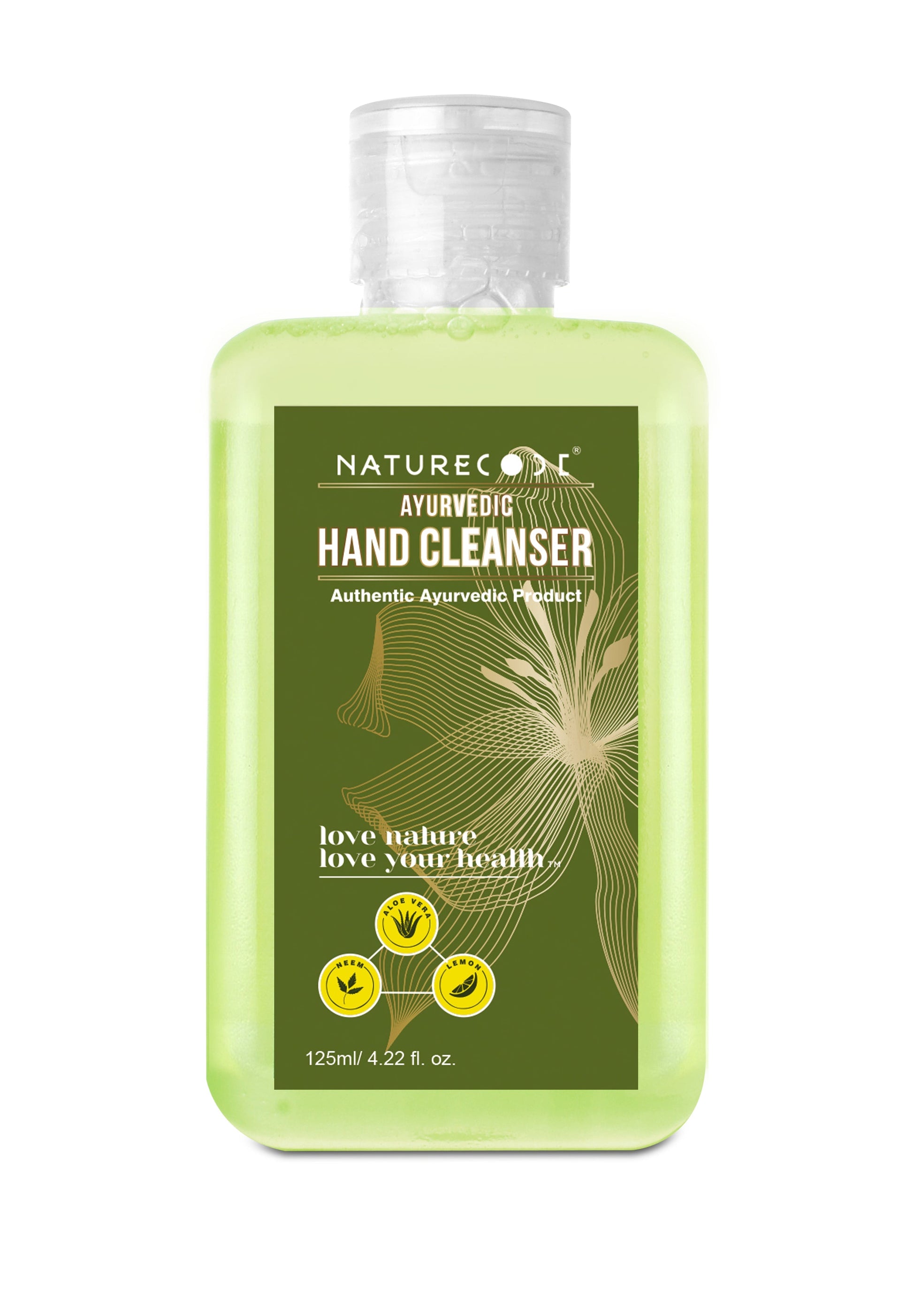 Ayurvedic Hand Cleanser (125ml) Naturecodeindia