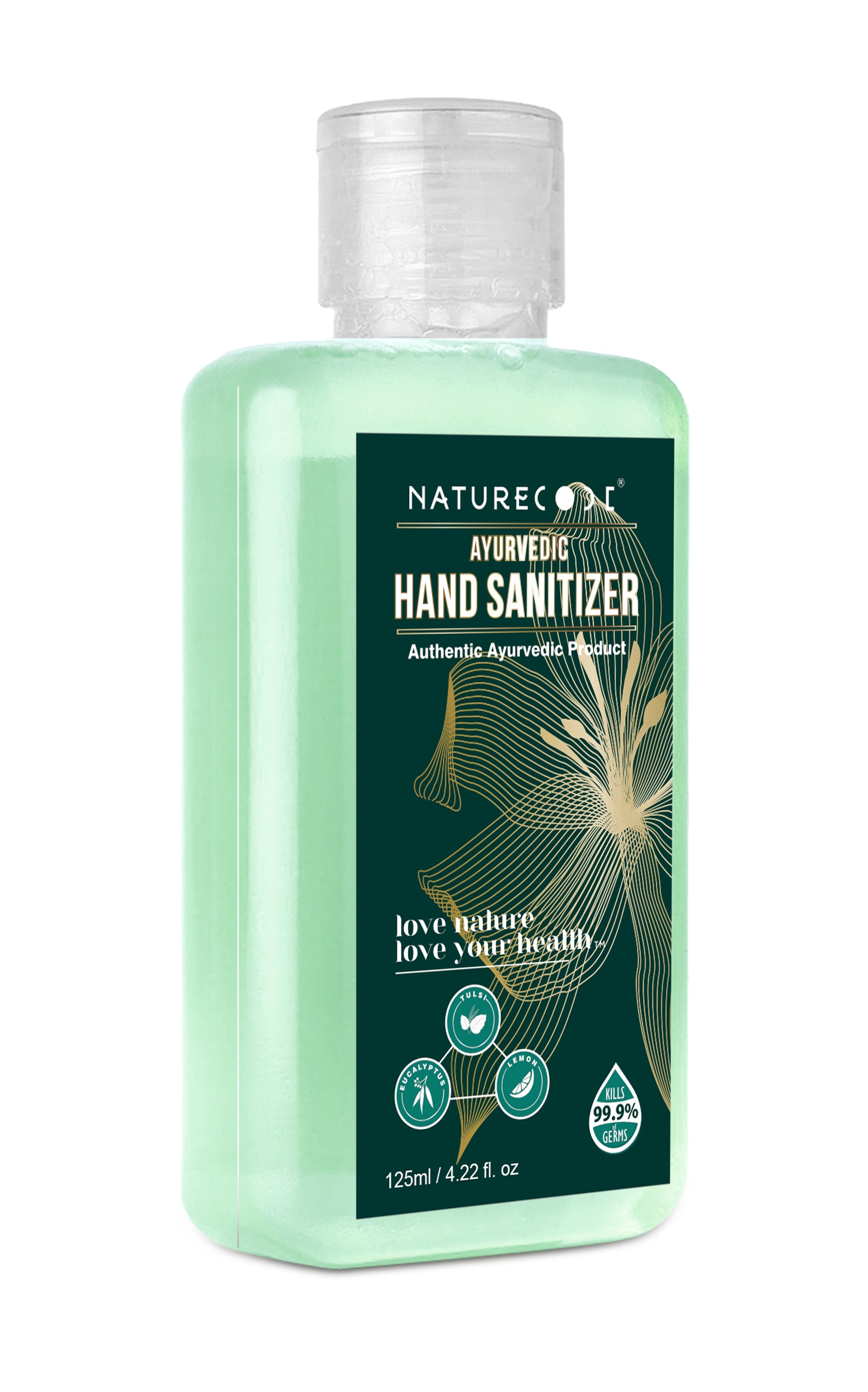 Ayurvedic Hand Sanitizer(125ml) Naturecodeindia
