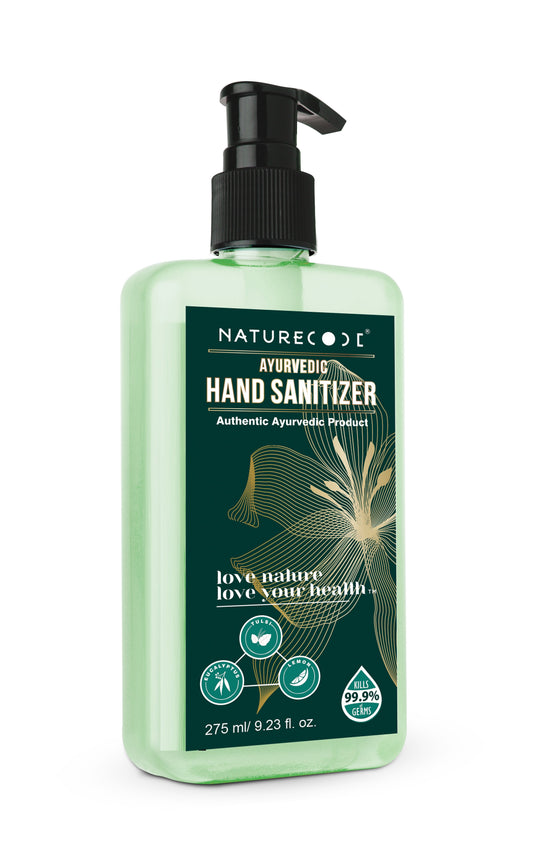 Ayurvedic Hand Sanitizer (275ml) Naturecodeindia