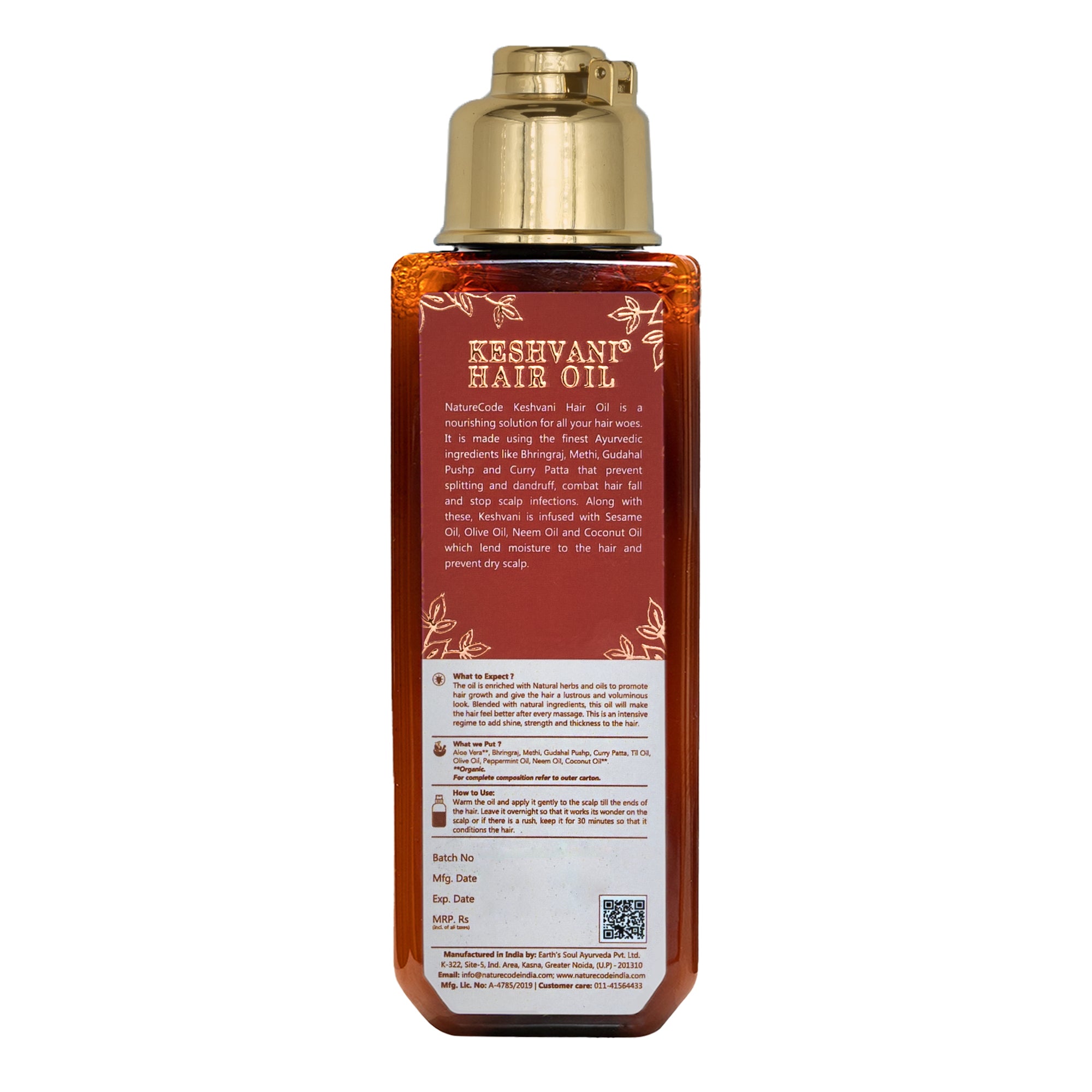 Keshvani Hair Oil Naturecodeindia