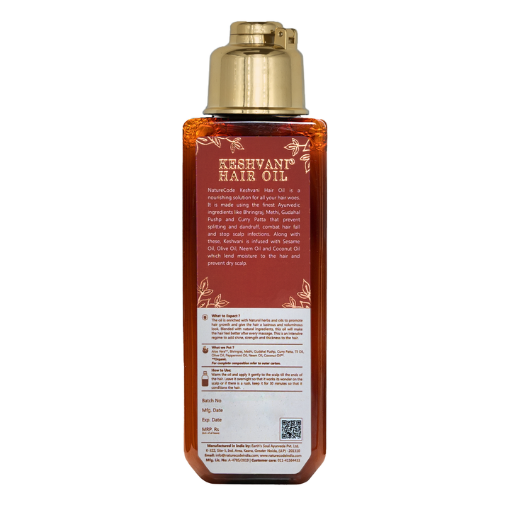 Hair Cleanser, Hair Conditioner & Keshvani Hair Oil
