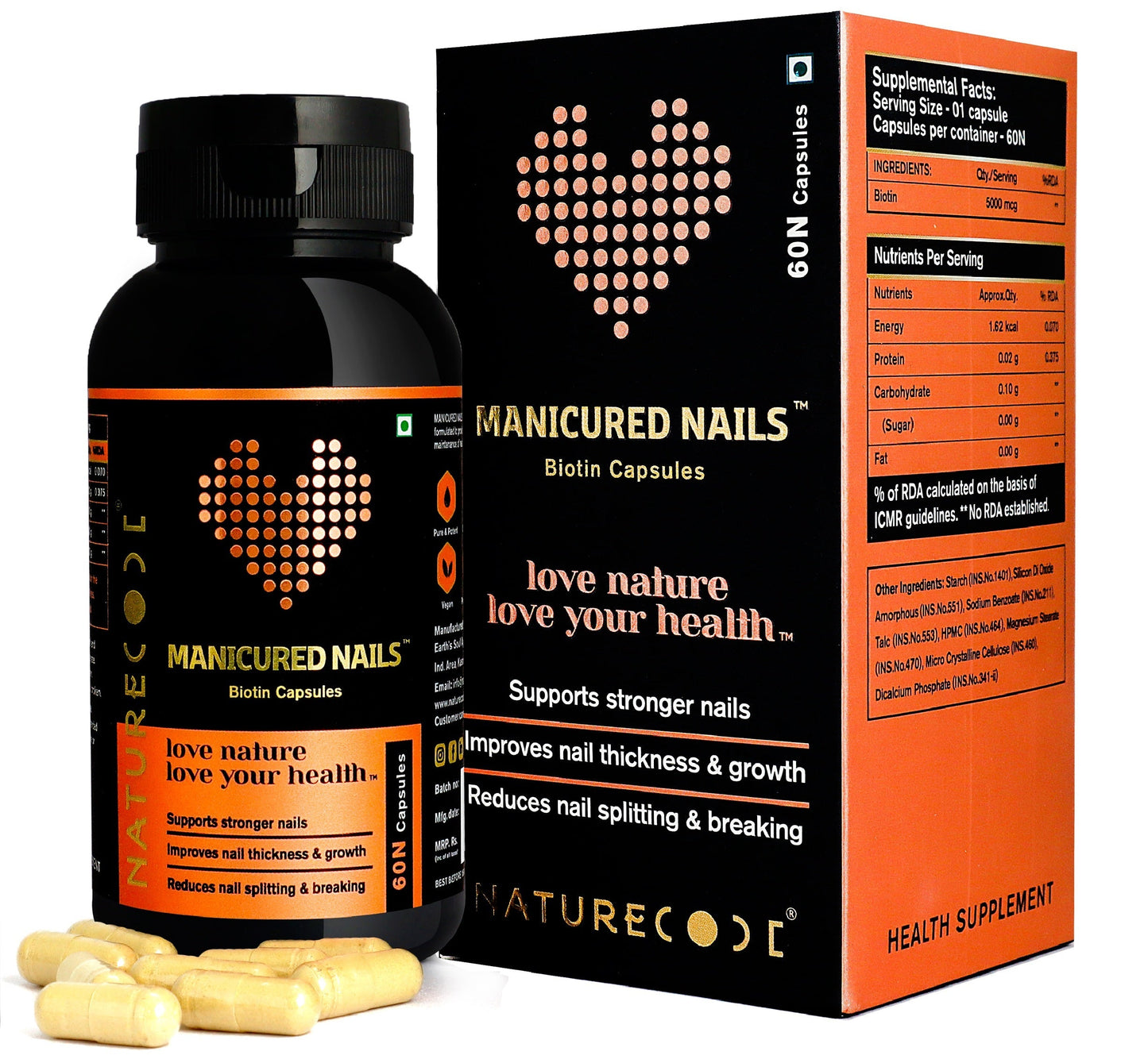 Manicured Nails® Naturecodeindia