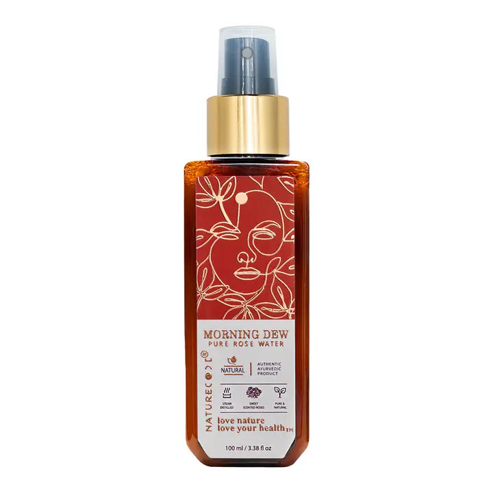 Skin Smoothing Foam Cleanser & Morning Dew Pure Rose Water Naturecodeindia