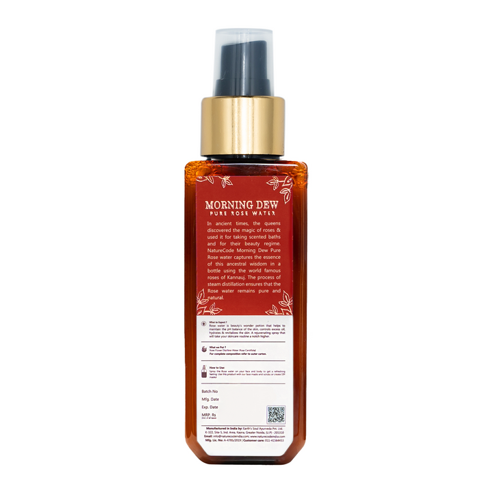 Skin Smoothing Foam Cleanser & Morning Dew Pure Rose Water
