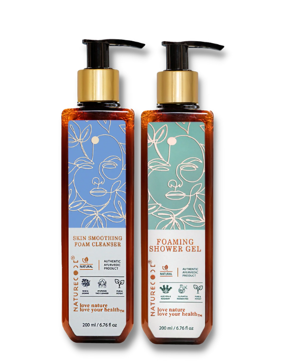 Skin Smoothing Foam Cleanser & Foaming Shower Gel
